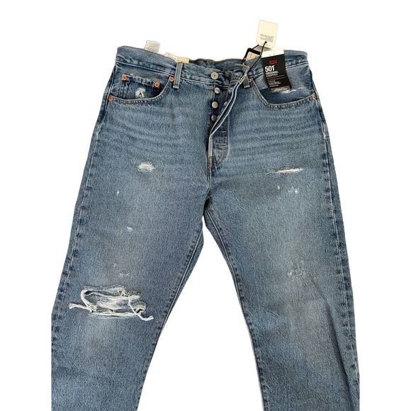 Levi's Women's Premium 501 Crop Jeans - Size 32X26* W1327 - Picture 3 of 8